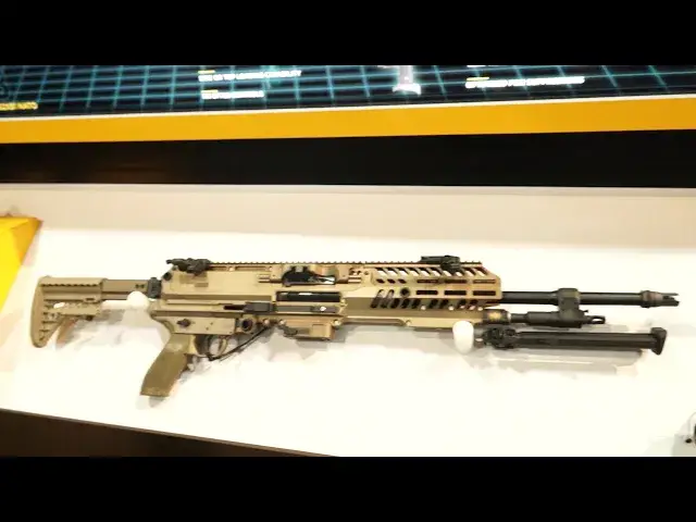 'Video thumbnail for XM250 NGSW-AR Review U.S.  Army's New 6.8mm Machine Gun Replaces M249'
