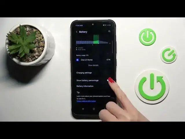 'Video thumbnail for How to Show Battery Percentage on SAMSUNG Galaxy XCover 7'