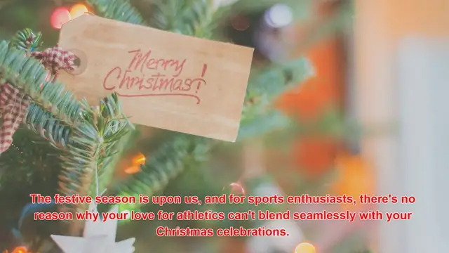 Video thumbnail for What Are The Best Ways To Celebrate Christmas With Sports Events?