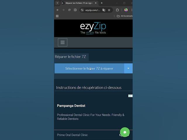 Video thumbnail for 📦 Comment Réparer Gratuitement en ligne des Fichiers 7Z Corrompus