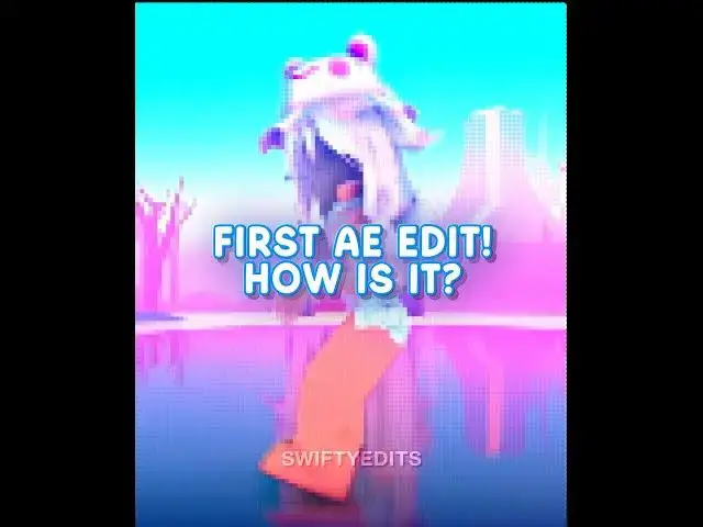 'Video thumbnail for My first AE edit! (how is it?) #roblox #robloxedit #edit #aftereffects'