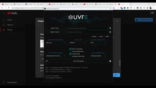Video thumbnail for Build Python PyTorch & OpenCV Project to Separate Vocals and Music Using Neural Networks Tkinter GUI