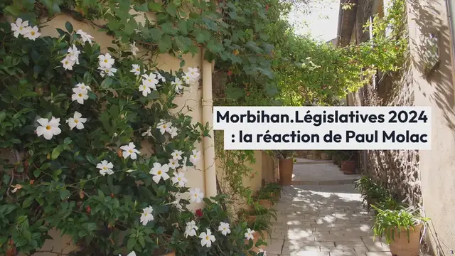 Video thumbnail for Morbihan. Législatives 2024 : la réaction de Paul Molac
