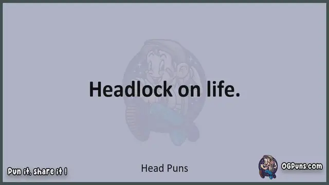 Video thumbnail for Head - Jokes, Puns, Wordplays, and Laughter