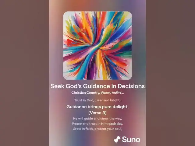 Video thumbnail for Seek God’s Guidance in Decisions - Psalm 73:24