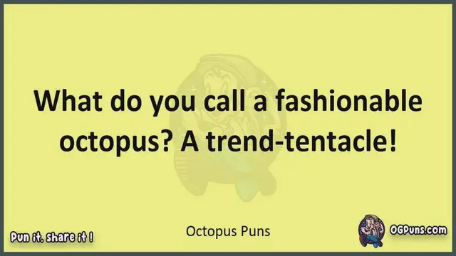 Video thumbnail for Octopus - Jokes, Puns, Wordplays, and Laughter