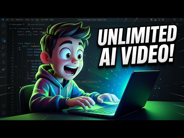 Video thumbnail for Finally! UNLIMITED AI Video is Here. (No Credits & No GPU Needed)