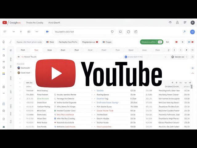 Video thumbnail for Google Sheets Youtube Data API Tutorial Using Google Apps Script