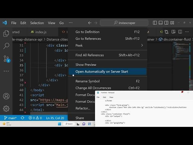 Video thumbnail for Build a Google Maps Distance & Time Calculator Using Directions & Matrix API in Browser Using JS