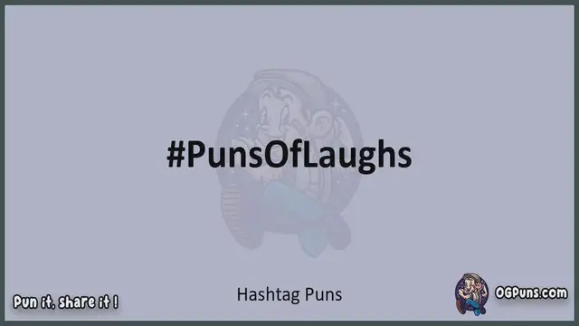 Video thumbnail for Hashtag - Jokes, Puns, Wordplays, and Laughter