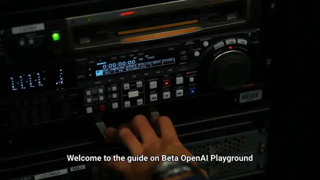 Video thumbnail for beta Openai Playground