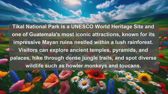 Video thumbnail for Guatemala's Natural Wonders: Top 10 Landscapes to Explore