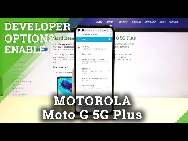 'Video thumbnail for How to Enter Developer Mode in MOTOROLA Moto G 5G Plus – Open Developer Mode'