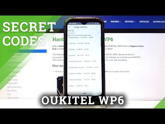 Video thumbnail for How to Use Secret Codes in OUKITEL WP6 – Open Hidden Android Modes
