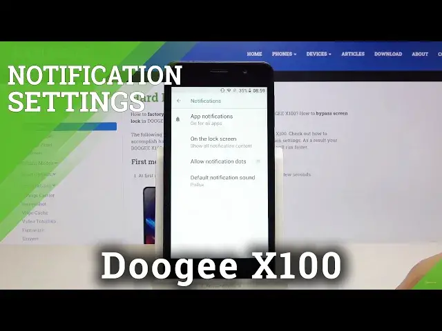Video thumbnail for How to Personalize Notifications in Doogee X100 – Notifications Settings