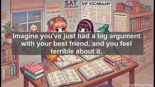 Video thumbnail for 5000 Must Know SAT Vocabulary - Atone: How to Make Amends and Restore Harmony