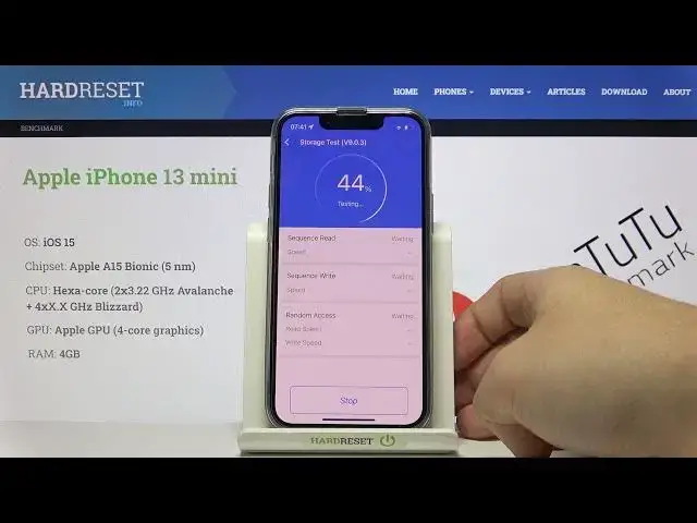 Video thumbnail for iPhone 13 Mini AnTuTu Storage Test | Write / Read Speed