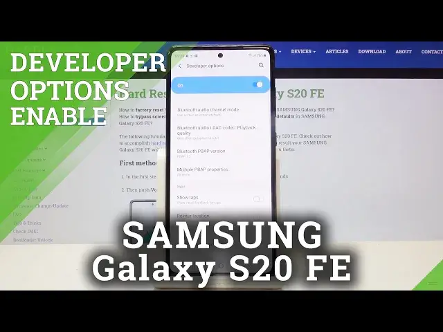 Video thumbnail for How to Open Developer Mode in SAMSUNG Galaxy S20 FE – Enter Developer Mode