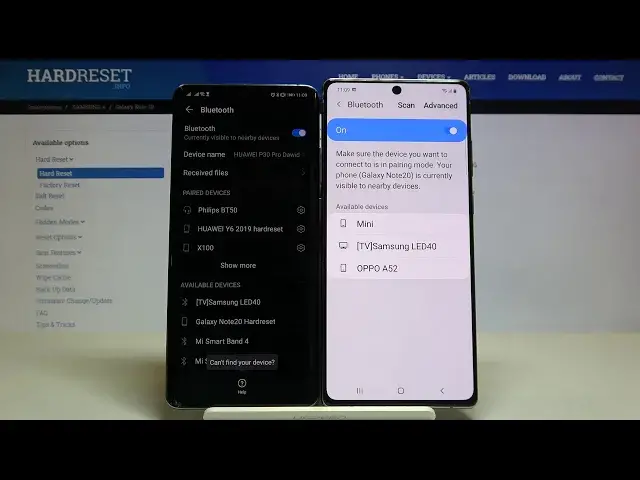 'Video thumbnail for How to Connect SAMSUNG Galaxy Note 20 to Another Device via Bluetooth – Bluetooth Connection'