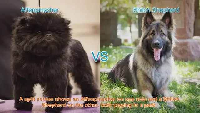 Video thumbnail for Affenpinscher vs. Shiloh Shepherd: A Breed Comparison