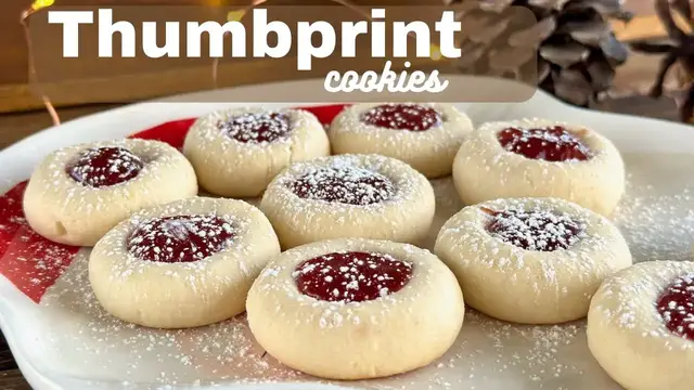 Video thumbnail for THUMBPRINT COOKIES | How To Make Thumbprint Cookies | SyS