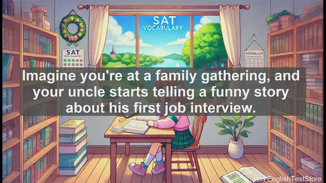 Video thumbnail for 5000 Must Know SAT Vocabulary - What is an Anecdote? SAT Vocabulary Explained