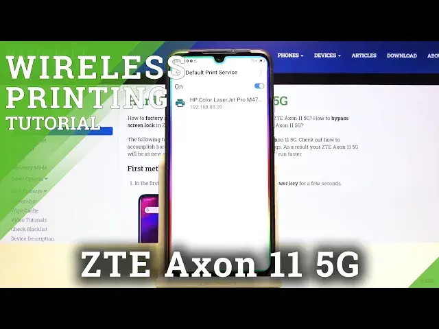Video thumbnail for How to Connect Printer with ZTE Axon 11 5G – Printing Setup