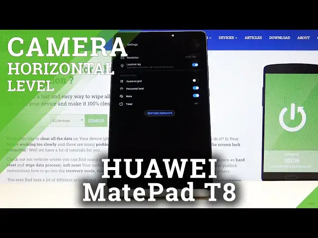 Video thumbnail for How to Turn On Level in Camera in HUAWEI MatePad T8 – Horizontal Level