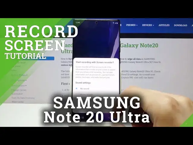 'Video thumbnail for How to Record Screen in SAMSUNG Galaxy Note 20 Ultra – Catch Screen Actions'