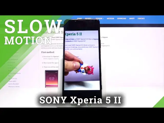 'Video thumbnail for How to Record Slow Motion in SONY Xperia 5 II – Find Slow Motion Option'