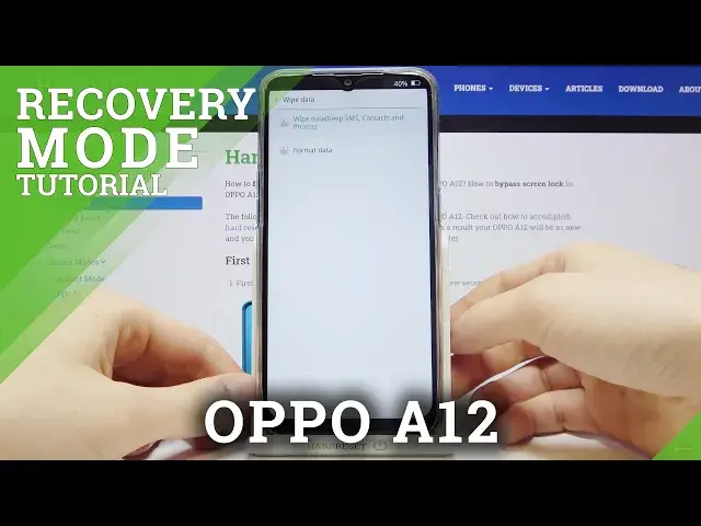 'Video thumbnail for How to Reset OPPO A12 - Erase all user data by Recovery Mode'