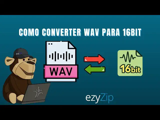 'Video thumbnail for 🎵 Como Converter WAV para 16Bit Online Grátis | Nenhuma Instalação de Software Necessária'