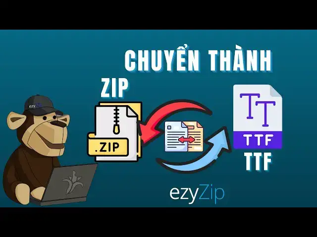 'Video thumbnail for 📦 Cách Chuyển Đổi ZIP sang TTF Trực Tuyến Miễn Phí | Không Cần Cài Đặt Phần Mềm'