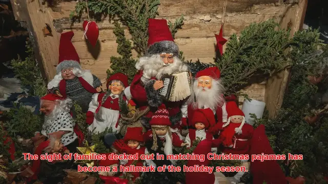 Video thumbnail for What Are The Origins Of Christmas Pajamas As A Family Tradition?