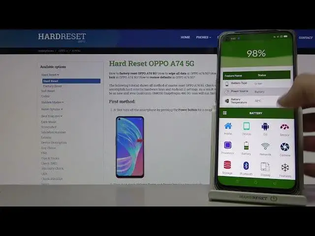 Video thumbnail for CPUZ Pro Benchmark on OPPO A74 5G – Check Device Specification