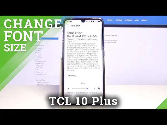 'Video thumbnail for Customize Text Settings – Change Font Size on TCL 10 Plus'