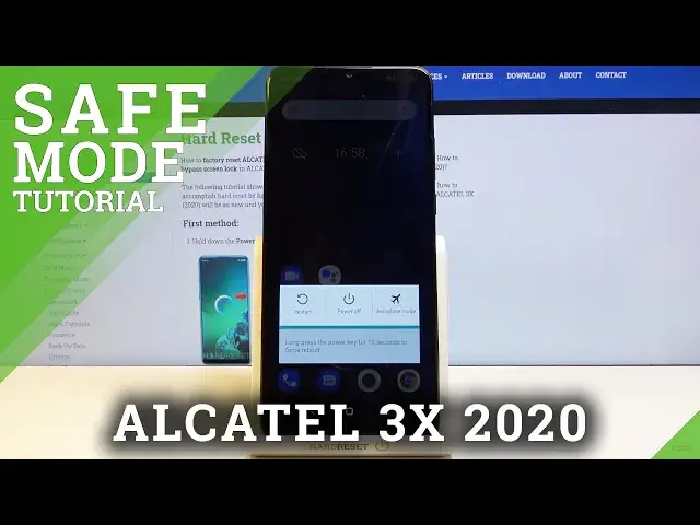 'Video thumbnail for How to Enable Safe Mode in Alcatel 3X 2020 – Run Your Smartphone in Safe Mode'
