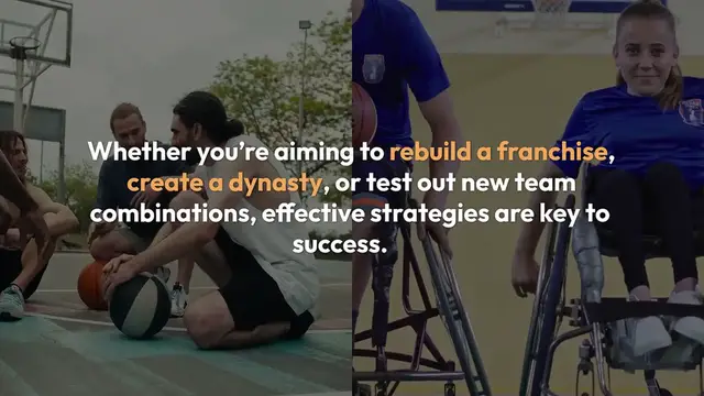 Video thumbnail for NBA 2K24 MyLeague Strategies