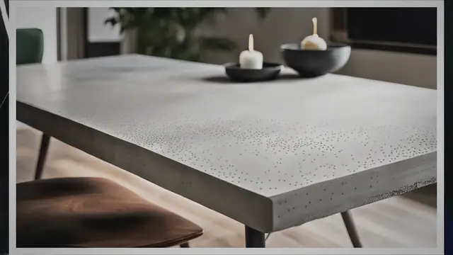Video thumbnail for DIY Concrete Table Top - Create a Modern and Durable Piece of Furniture!