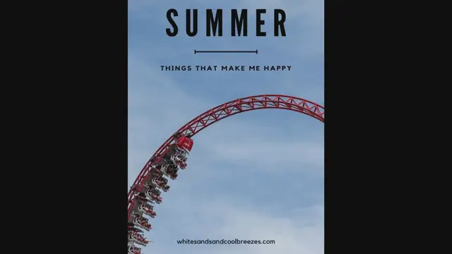 'Video thumbnail for 10 Summer Things That Make Me Happy'