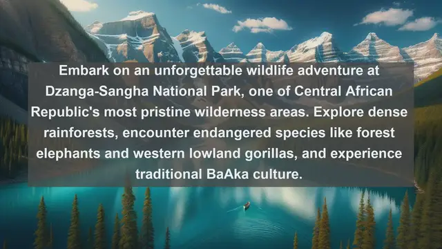 Video thumbnail for Discover Central African Republic: Top 10 Must-See Landmarks and Attractions