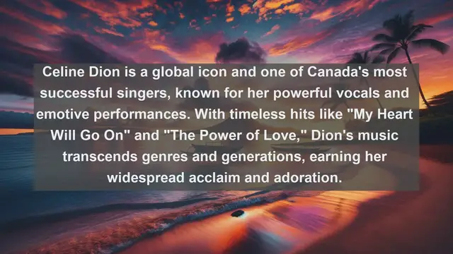Video thumbnail for Canadian Melodies: Top 10 Renowned Singers Shaping the Sound of Canada
