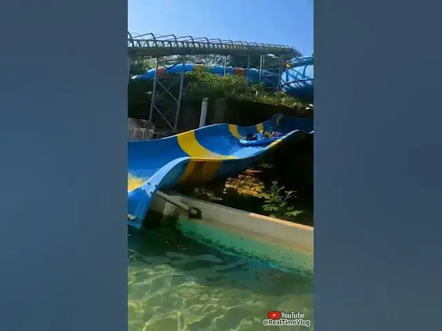 Video thumbnail for Dangerous 😱 Water Slides at📍Aqua Imagica Water Park #shorts #waterpark