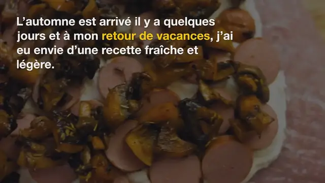 Video thumbnail for Rouleaux d’automne au comté, pomme granny smith, roquette…