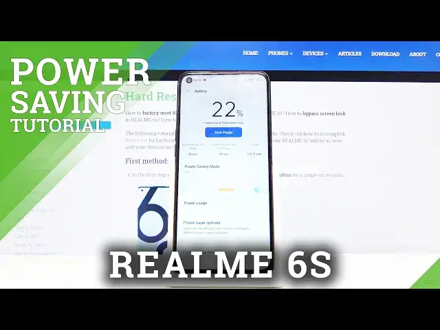 'Video thumbnail for How to Enter Power Saving Mode in REALME 6s – Save Battery'