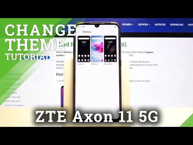 'Video thumbnail for How to Change Device Theme on ZTE Axon 11 5G – Personalize Display'