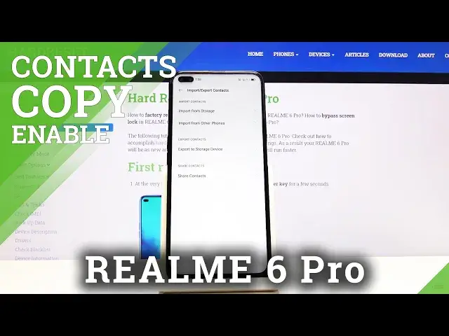 Video thumbnail for How to Import Contacts in REALME 6 Pro – Transfer Contact List