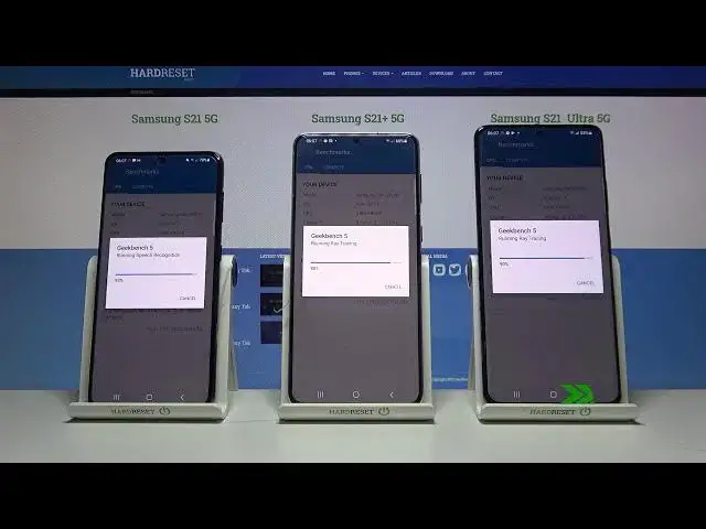 Video thumbnail for Samsung S21 Ultra vs S21+ vs S21 - Geekbench 5 Benchmark | 3x Exynos 2100 Test