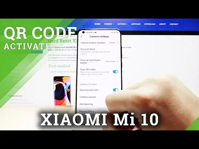 Video thumbnail for How to Scan QR Codes in XIAOMI Mi 10 – Use QR Scanner