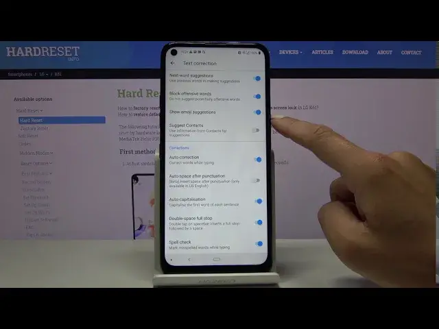 Video thumbnail for How to Enable Emoji Suggestions in LG K61 - Get Emoji Predictions